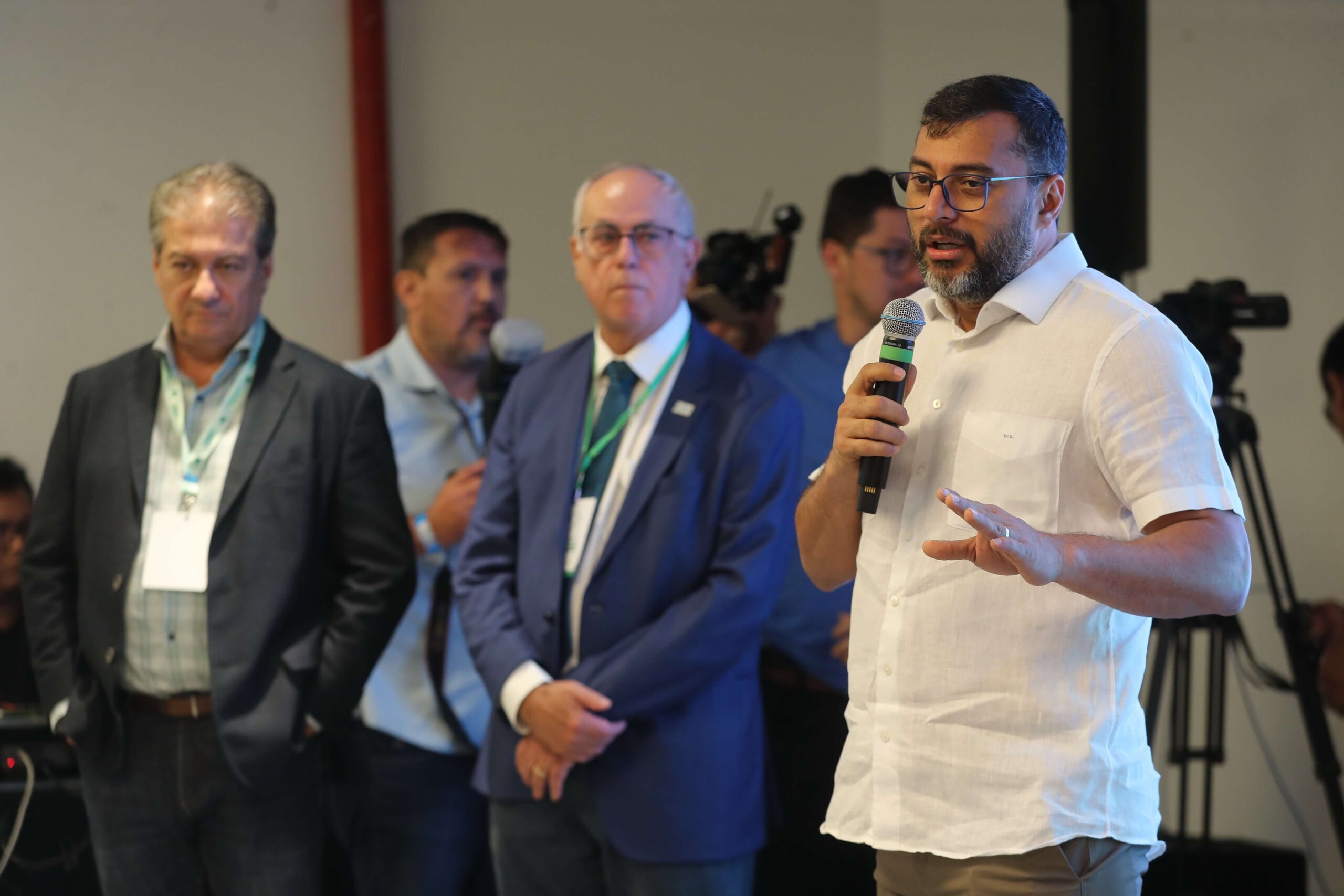 - 2º dia de reuniões do Forum dos Governadores, realizado Centro de Convenções Vasco Vasques, Av. Pedro Teixeira, Dom Pedro. 